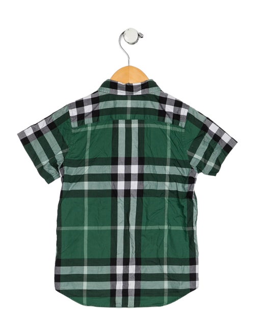 Burberry Short Sleeve Button Up