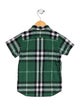 Burberry Short Sleeve Button Up