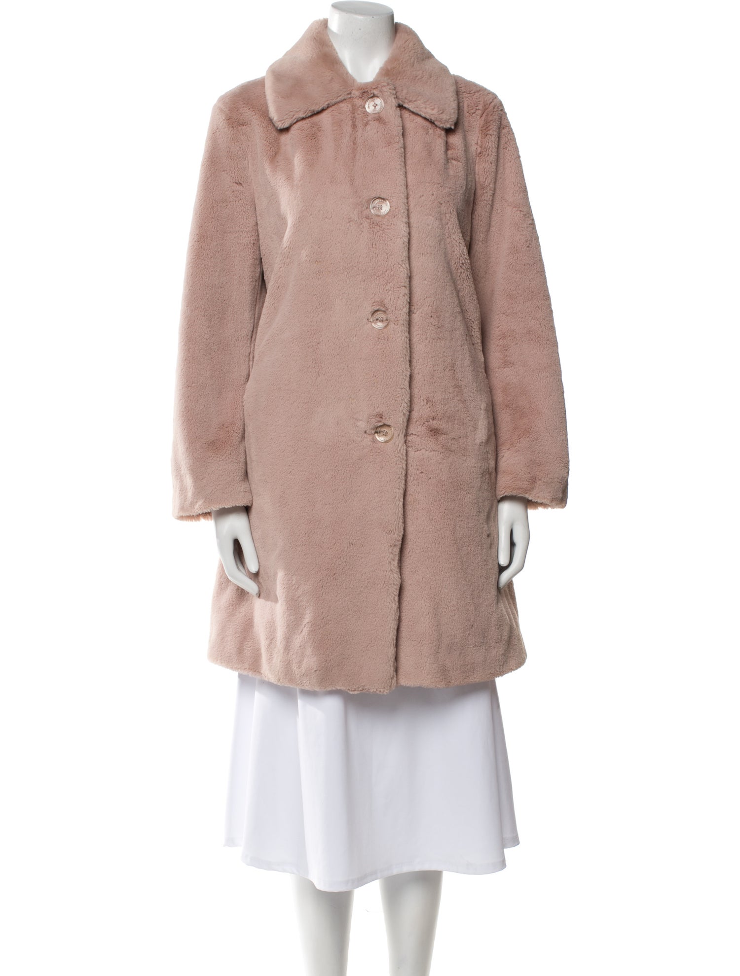 Burberry Faux Fur Faux Fur Jacket