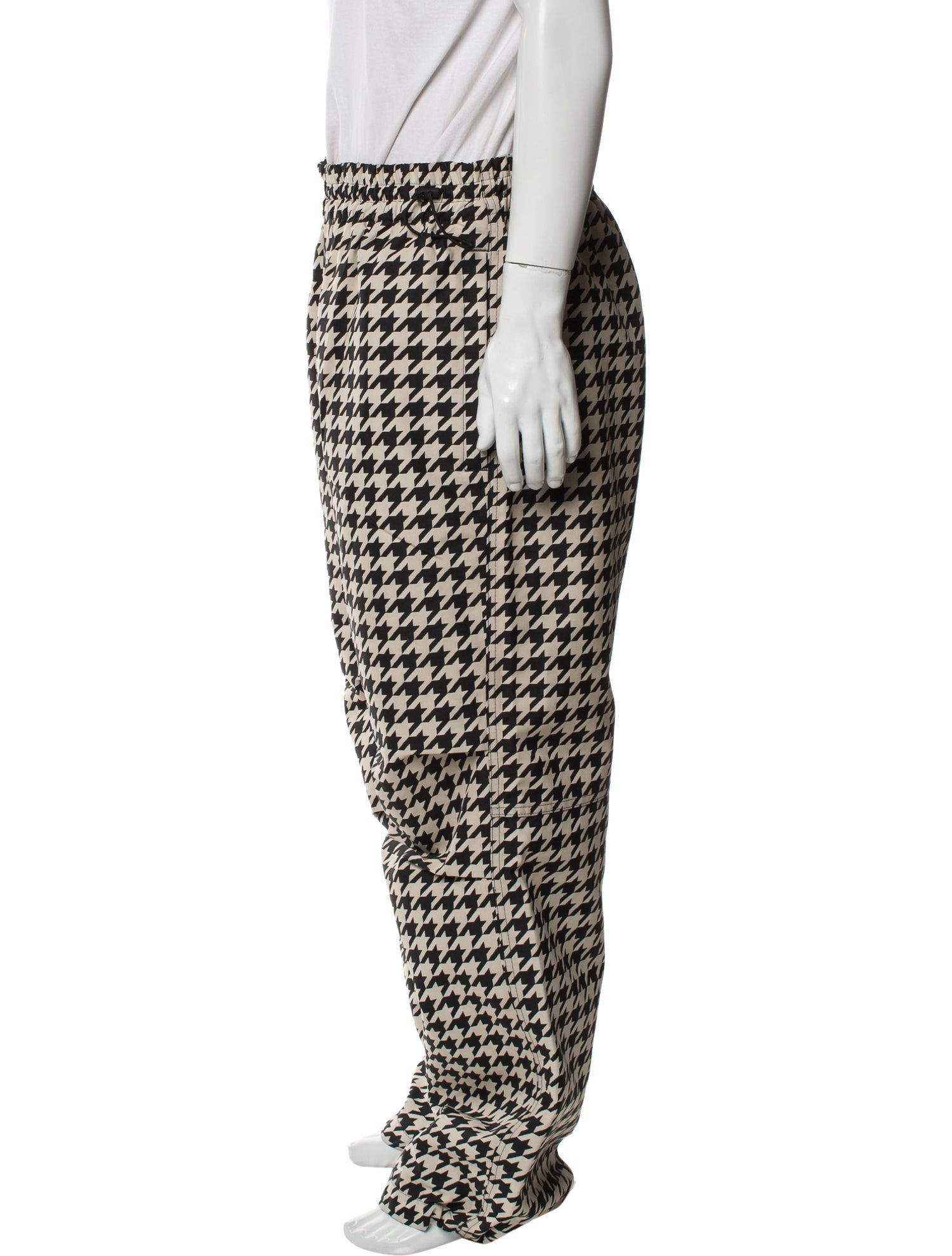 Burberry Houndstooth Print Pants