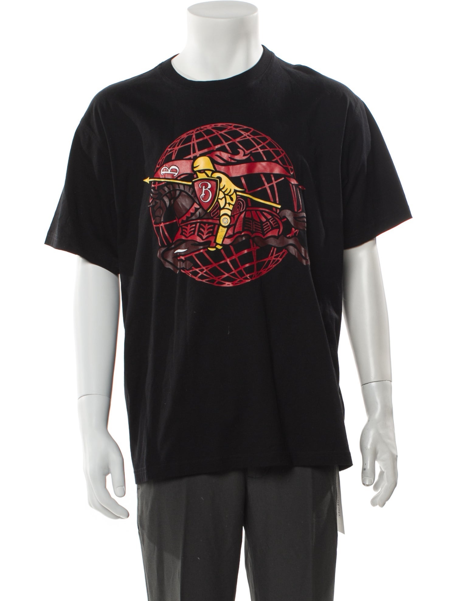 Burberry Graphic Print Crew Neck T-Shirt w/ Tags