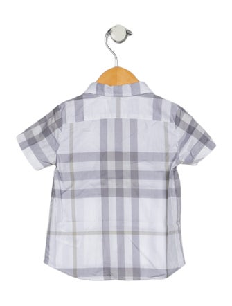Burberry Short Sleeve Button Up