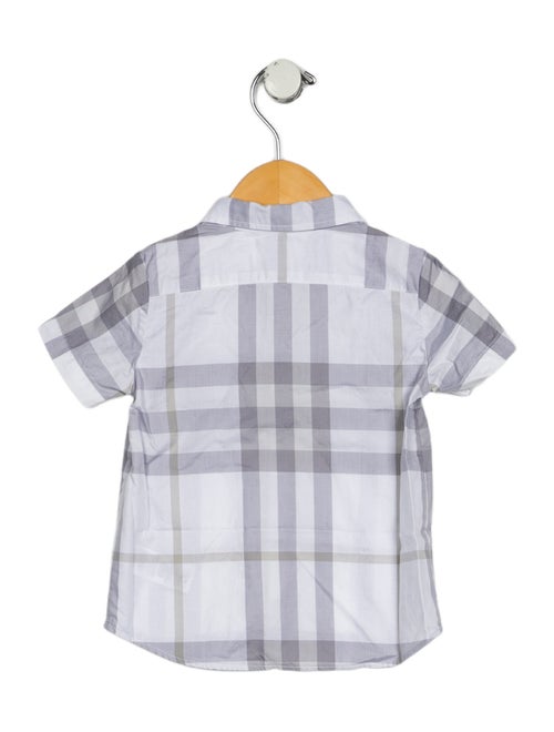 Burberry Short Sleeve Button Up