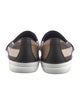 Burberry Exploded Check Pattern Canvas Sneakers