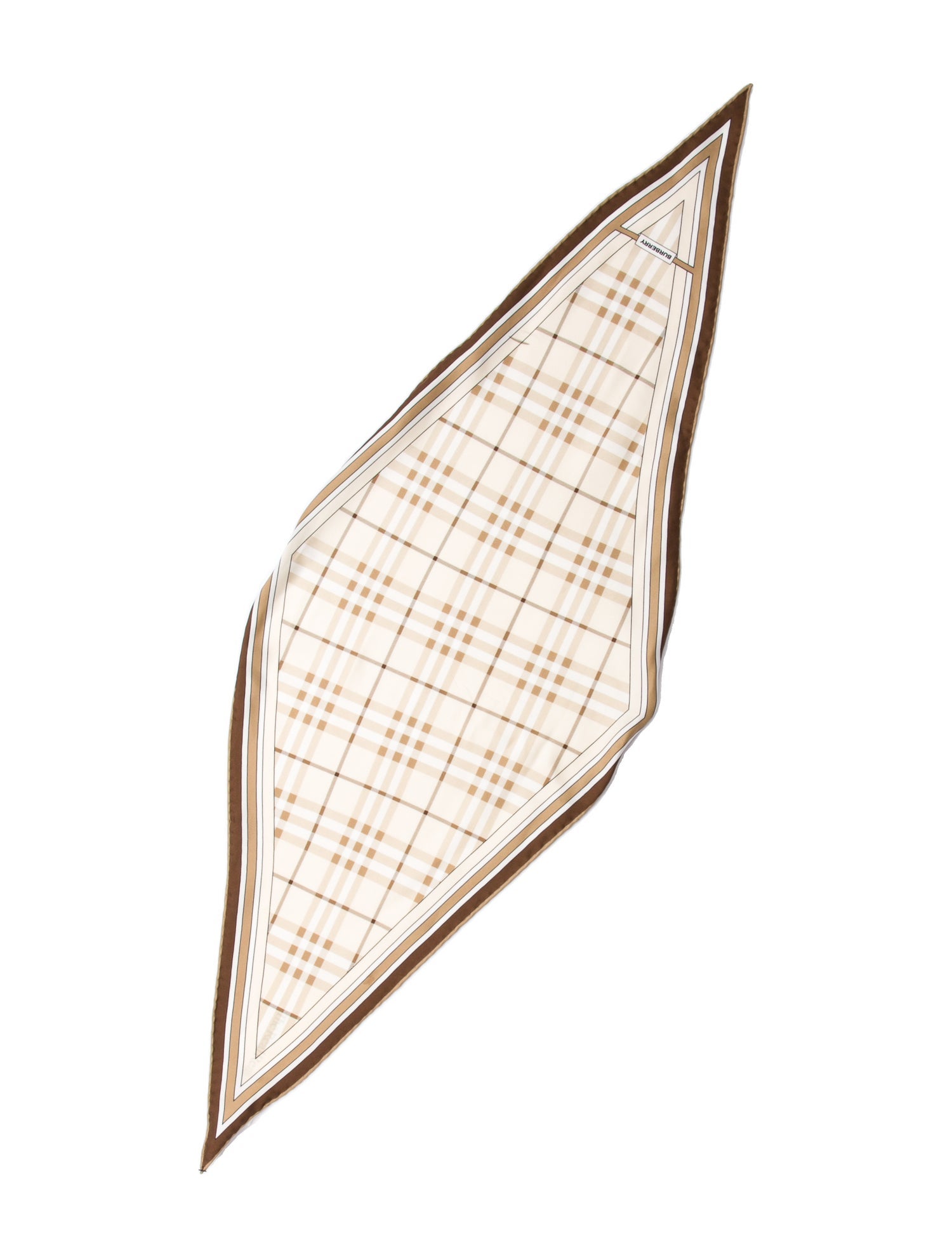 Burberry Silk TB Monogram Scarf