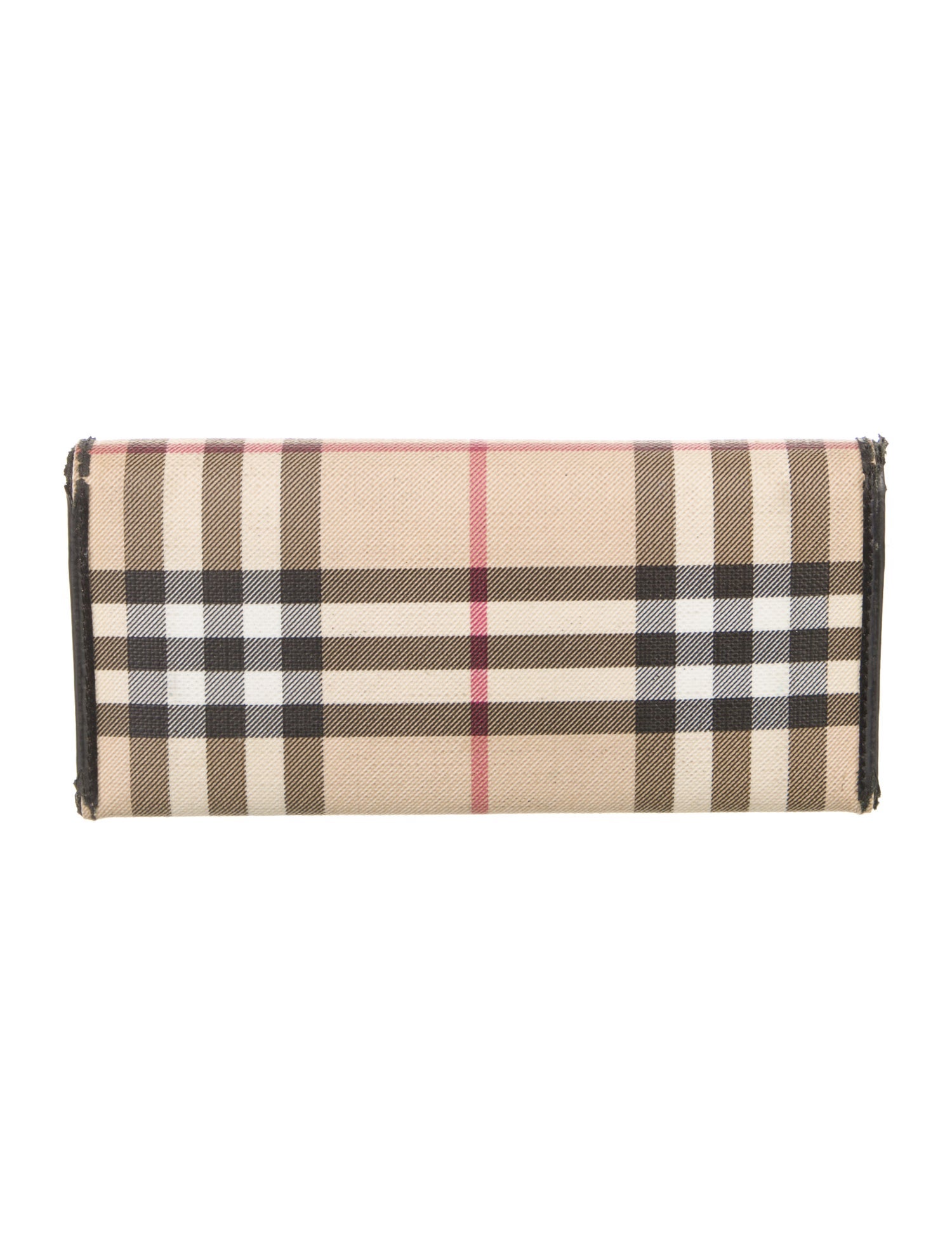Burberry Nova Check Pattern Continental Wallet