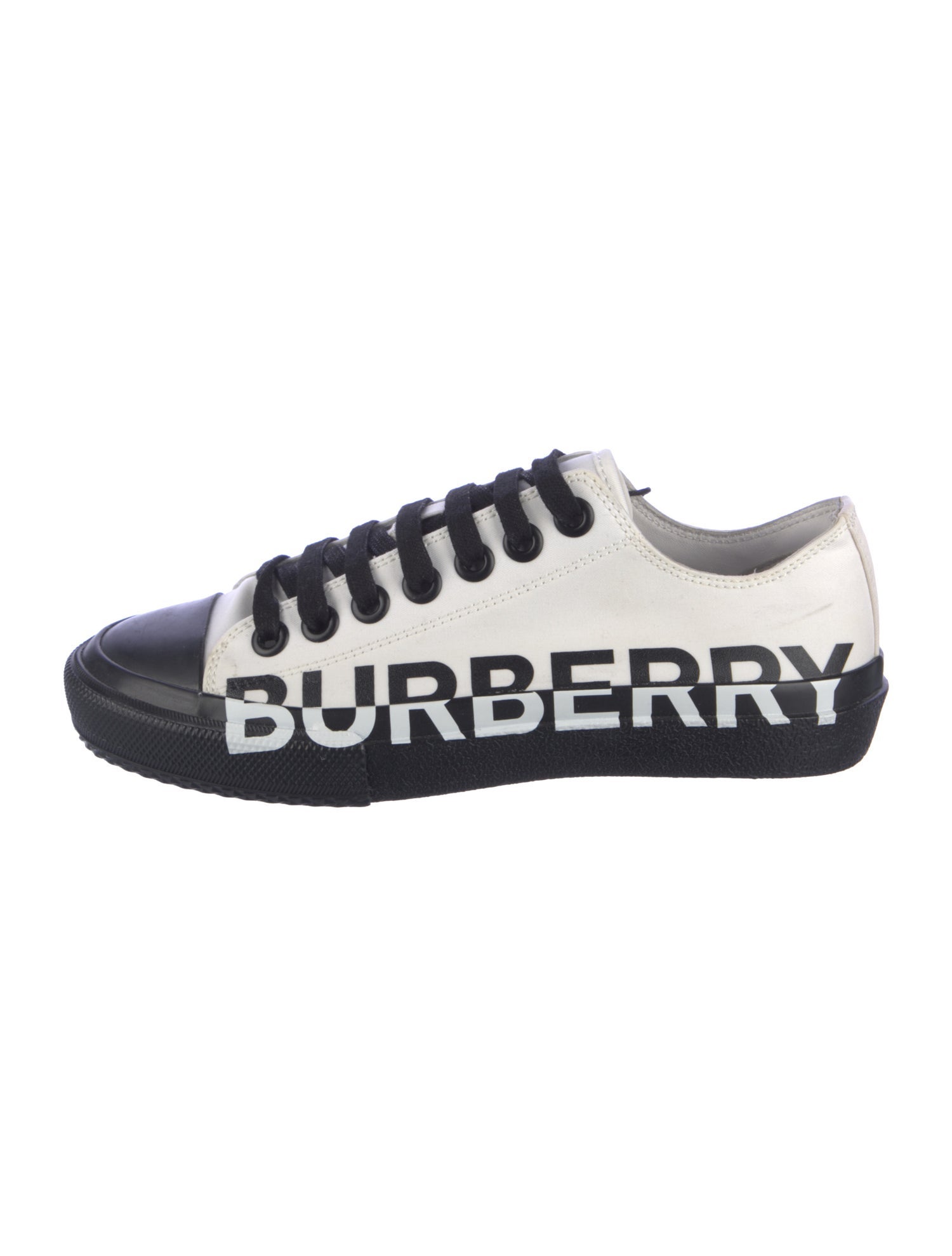 Burberry Canvas Printed Sneakers