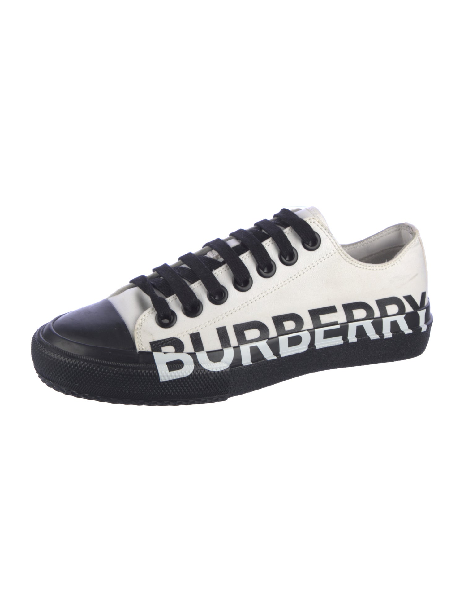 Burberry Canvas Printed Sneakers