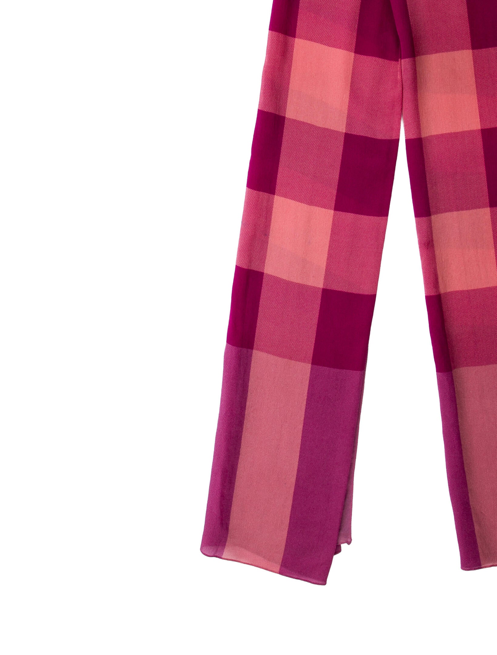 Burberry Silk Exploded Check Pattern Scarf