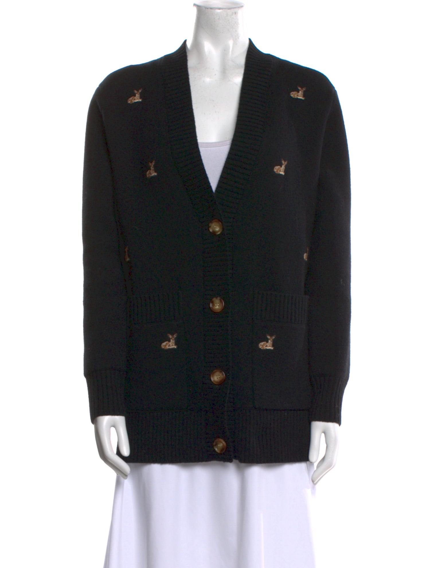 Burberry Wool Graphic Print Sweater