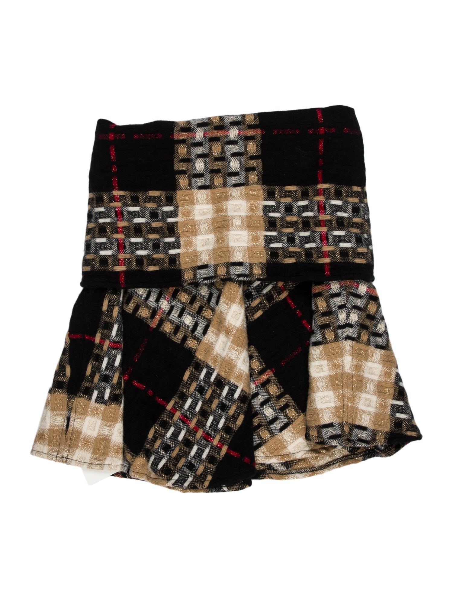 Burberry Merino Wool Knee-Length Skirt