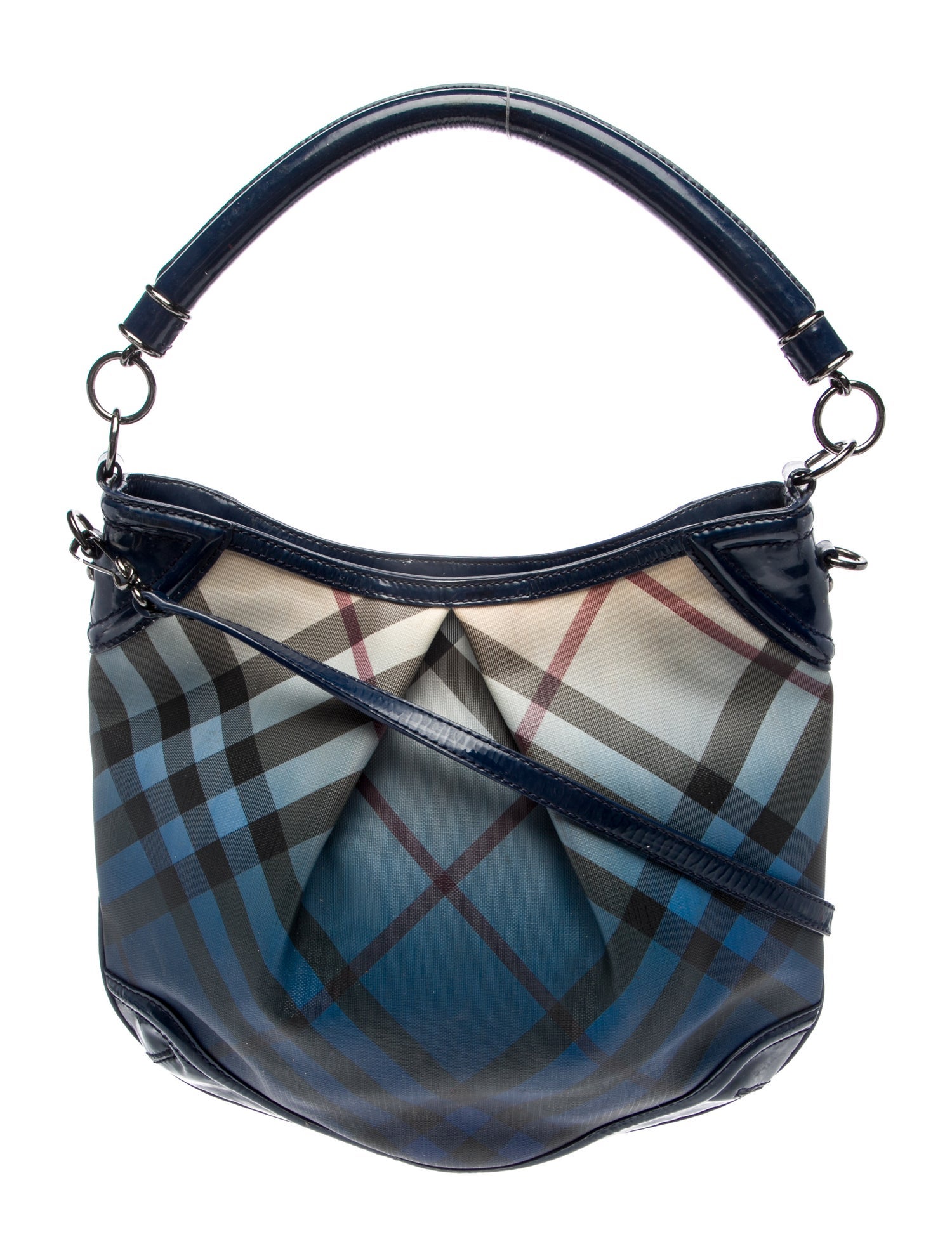 Burberry Super Nova Check Shoulder Bag