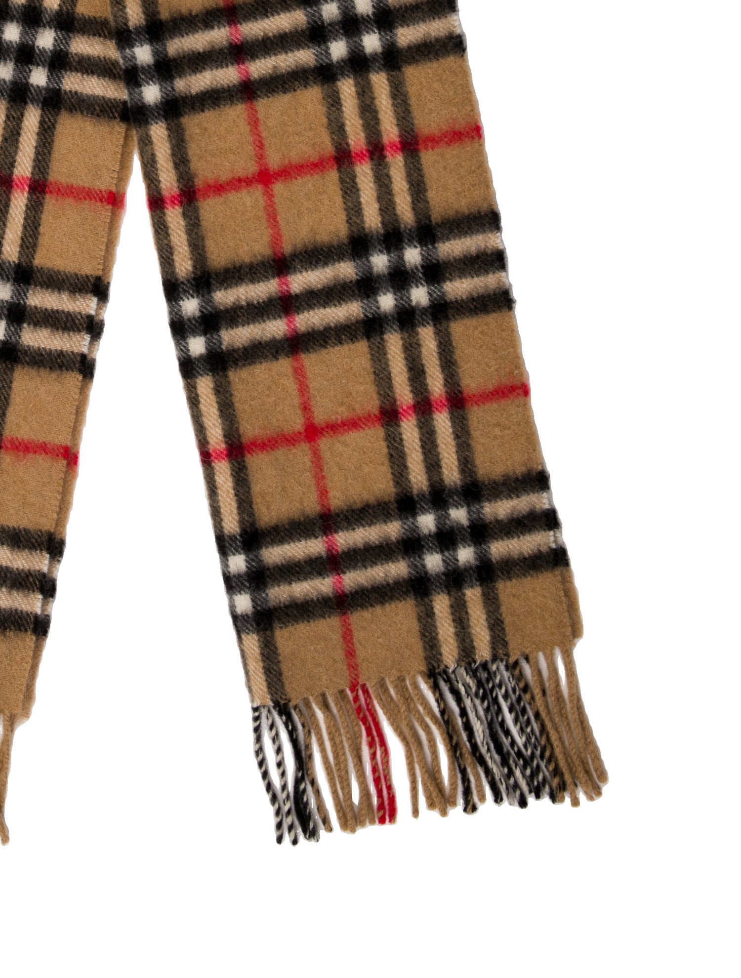 Burberry's Cashmere Vintage Scarf