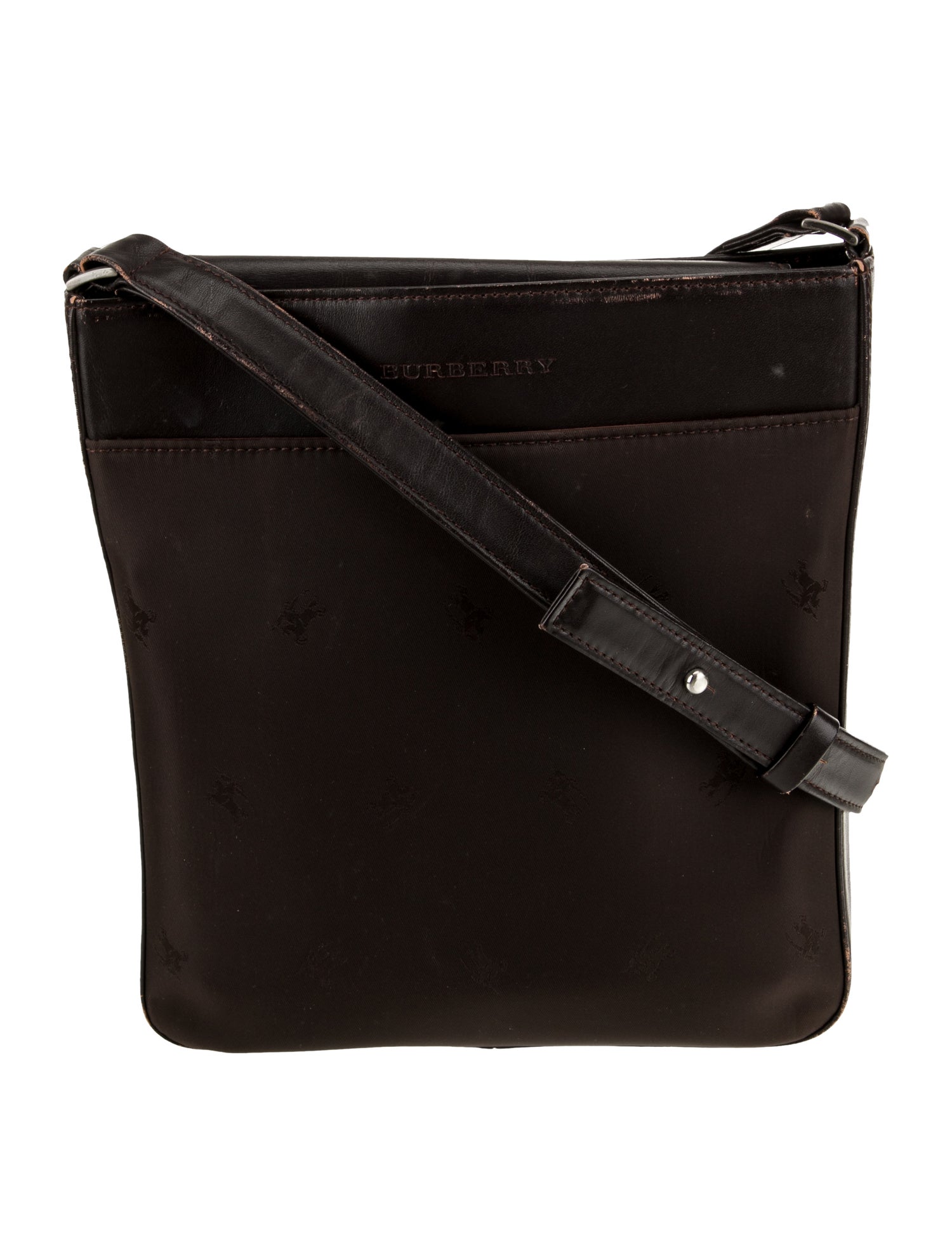 Burberry Canvas Messenger Bag