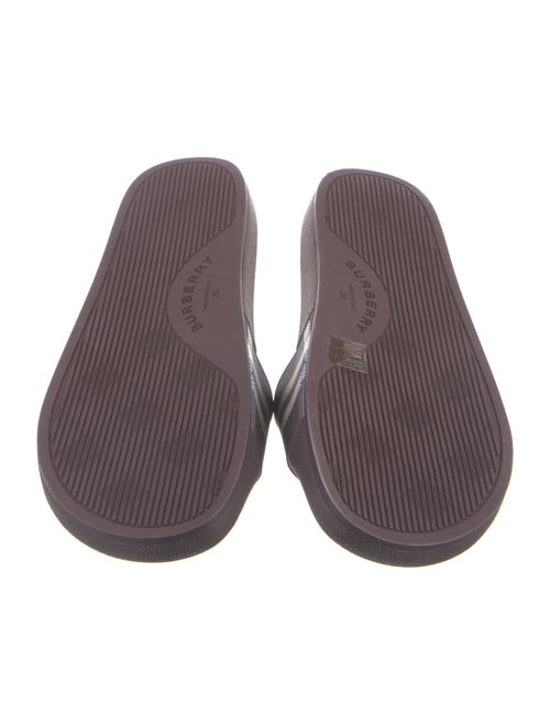 Burberry Nova Check Pattern Rubber Slides