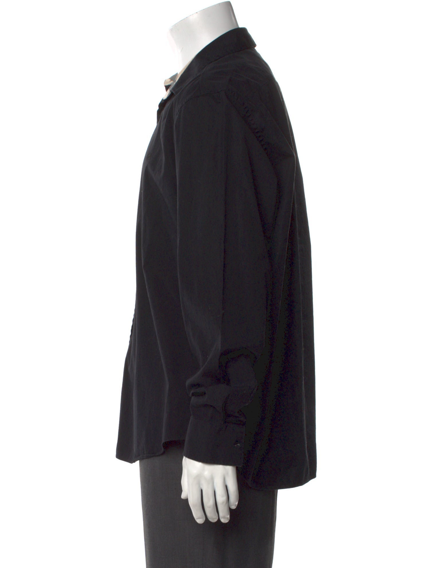 Burberry Nova Check Pattern Long Sleeve Shirt