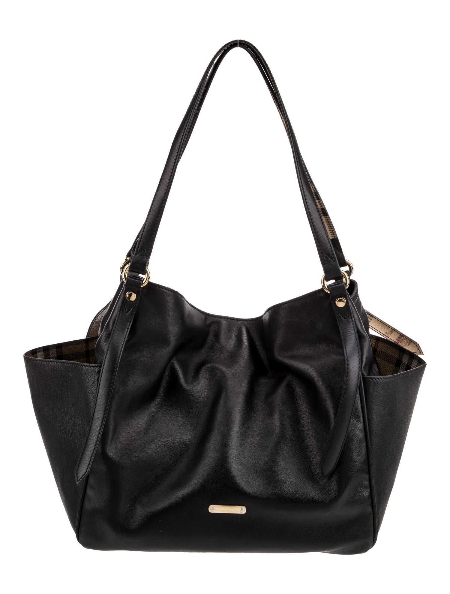 Burberry House Check Top Handle Bag