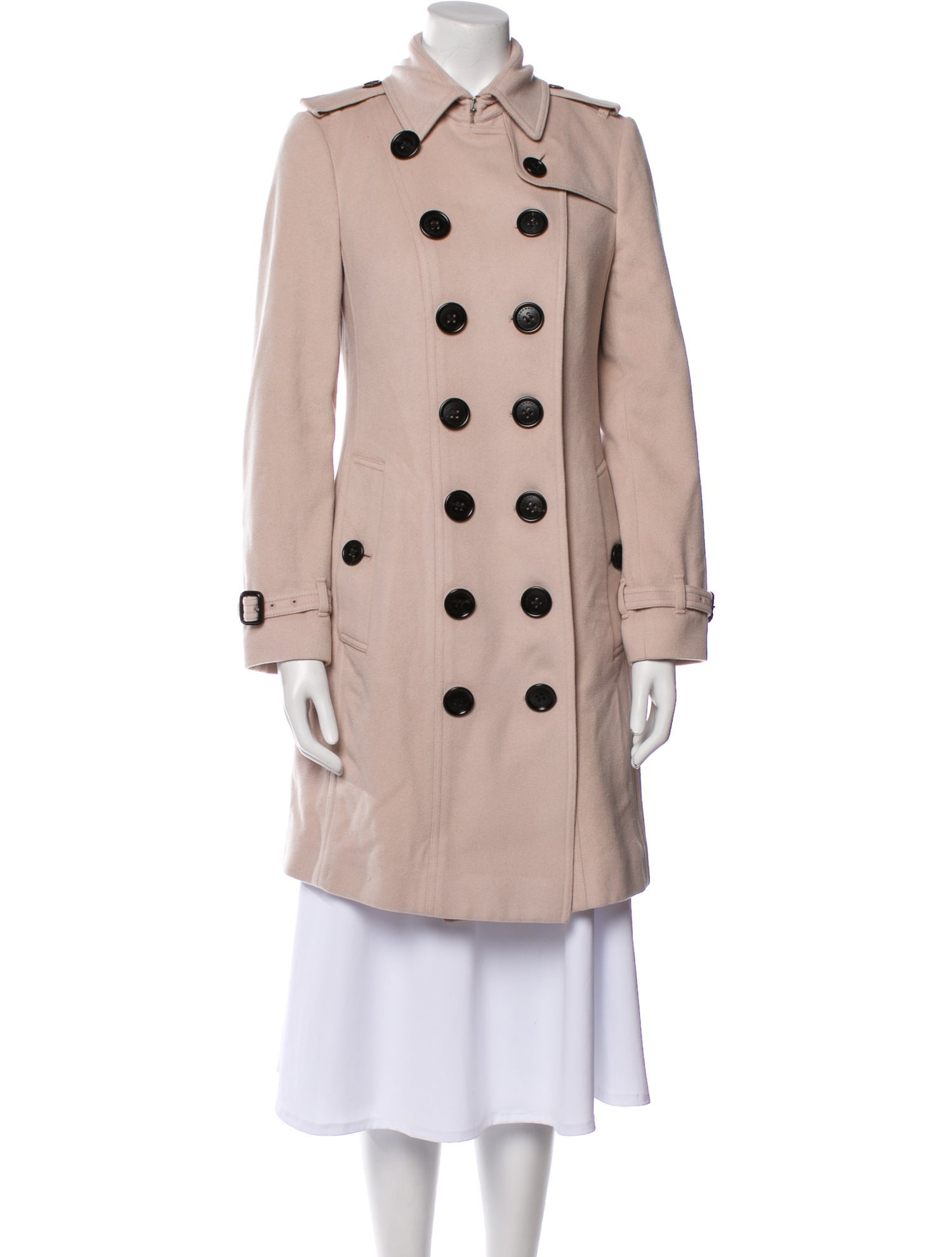 Burberry The Sandrich AM Cashmere Trench Coat
