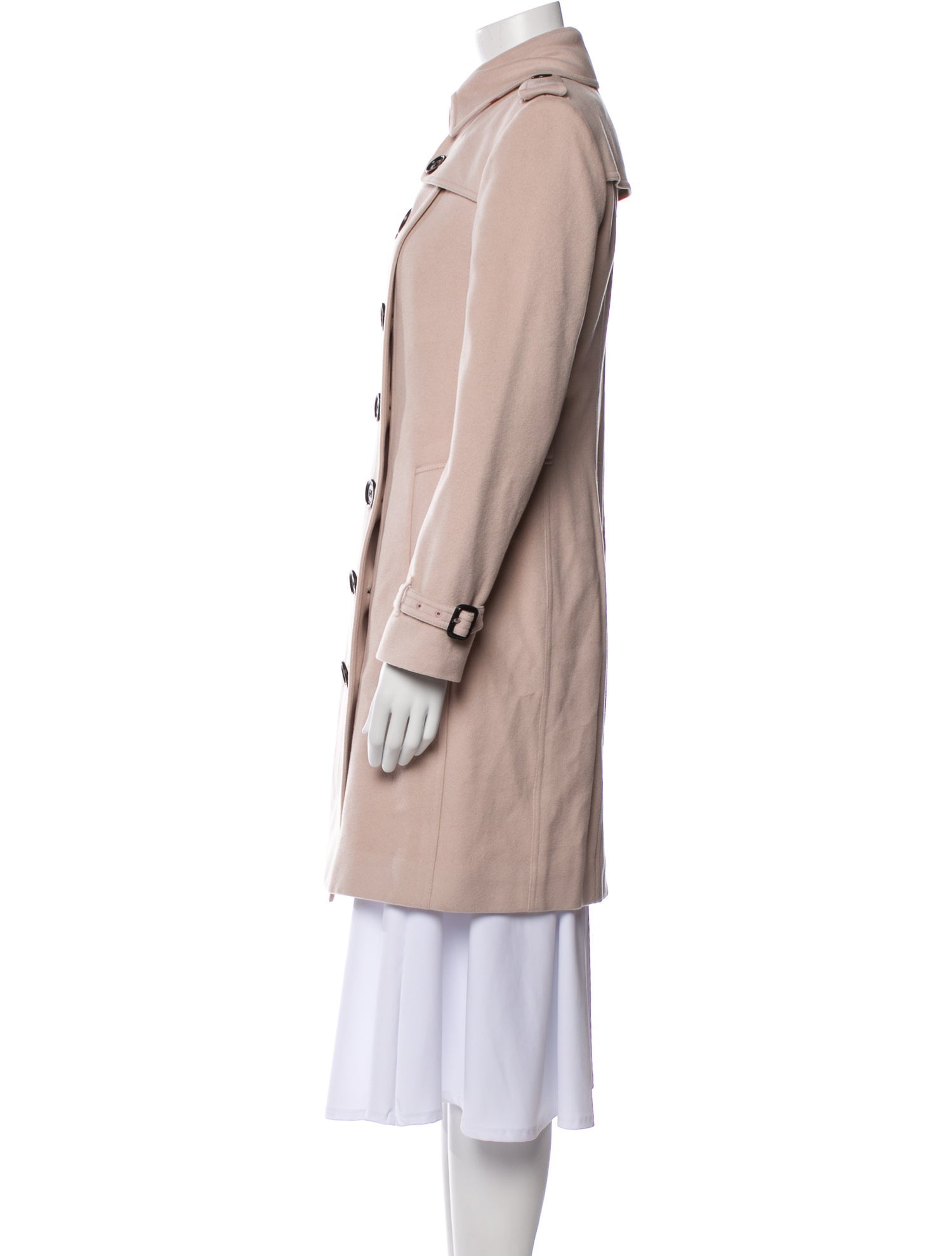 Burberry The Sandrich AM Cashmere Trench Coat