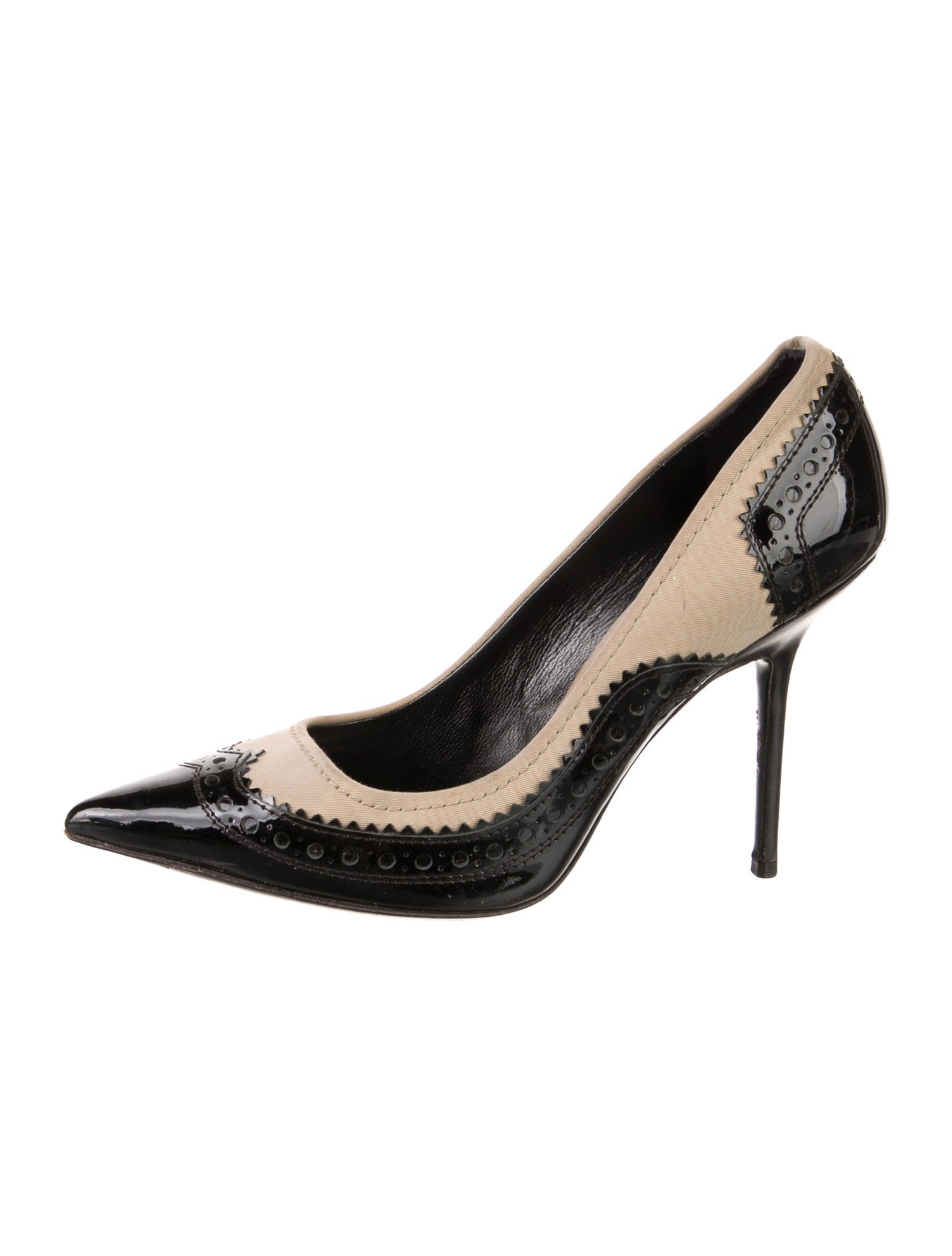 Burberry Vintage Patent Leather Boots