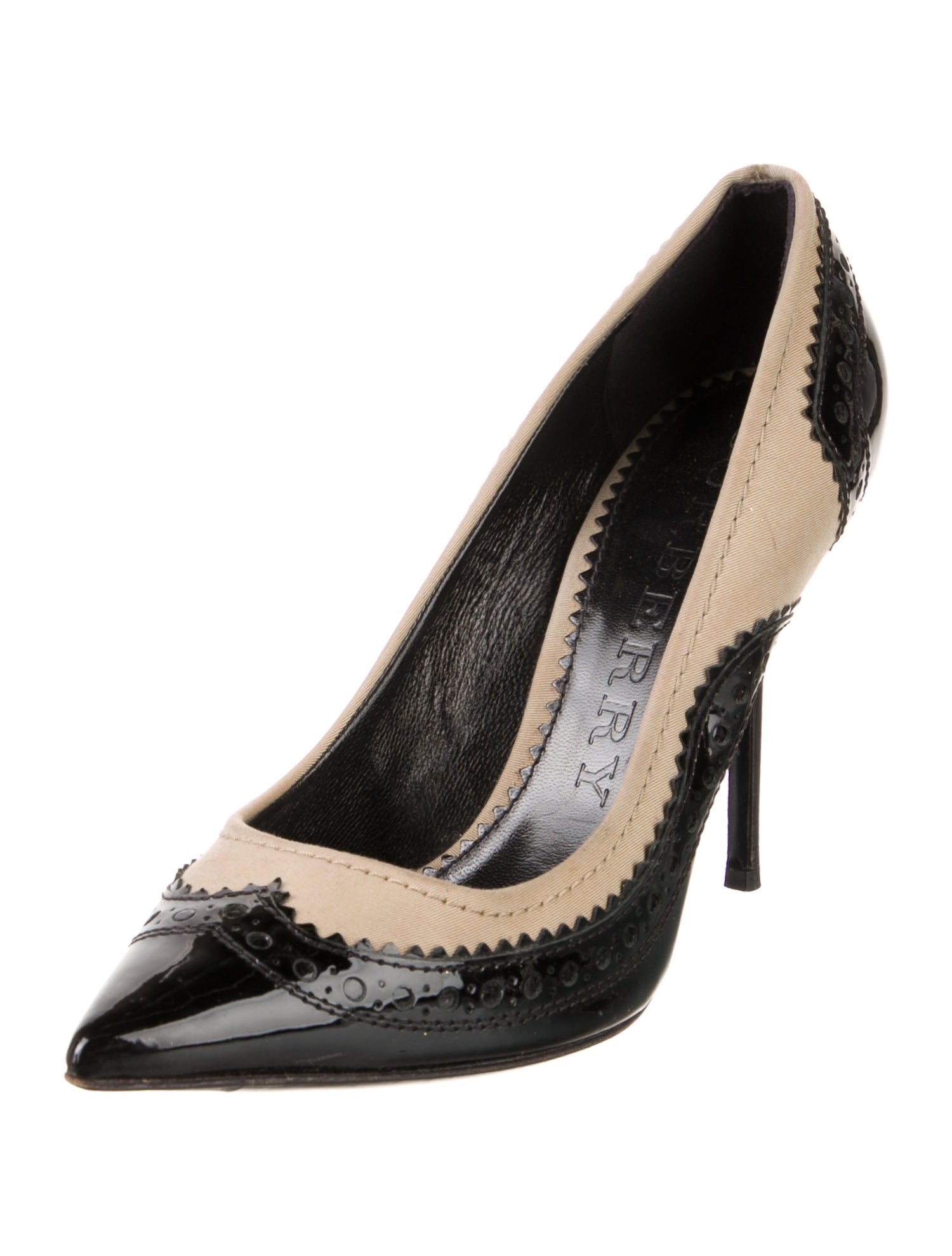 Burberry Vintage Patent Leather Boots