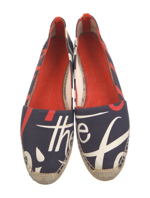 Burberry Canvas Printed Espadrilles
