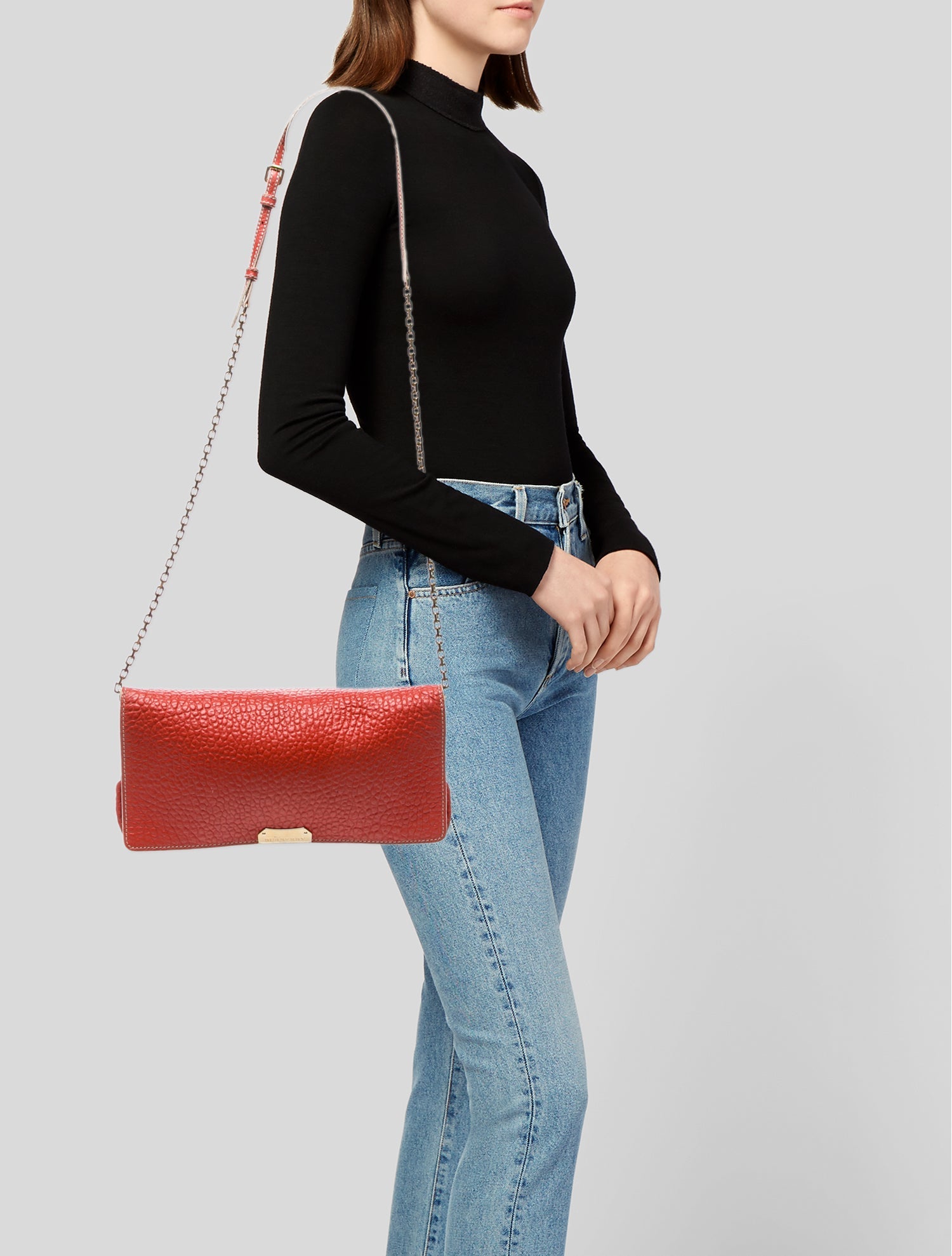 Burberry Leather Shoulder Bag