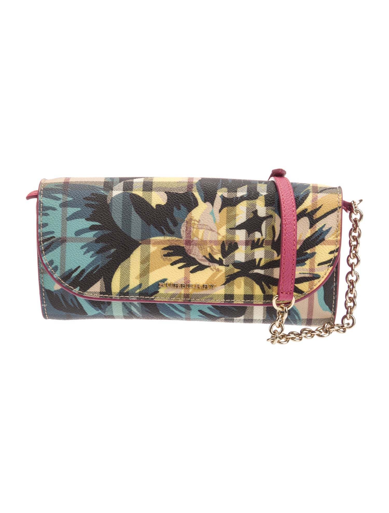 Burberry Haymarket Check Shoulder Bag