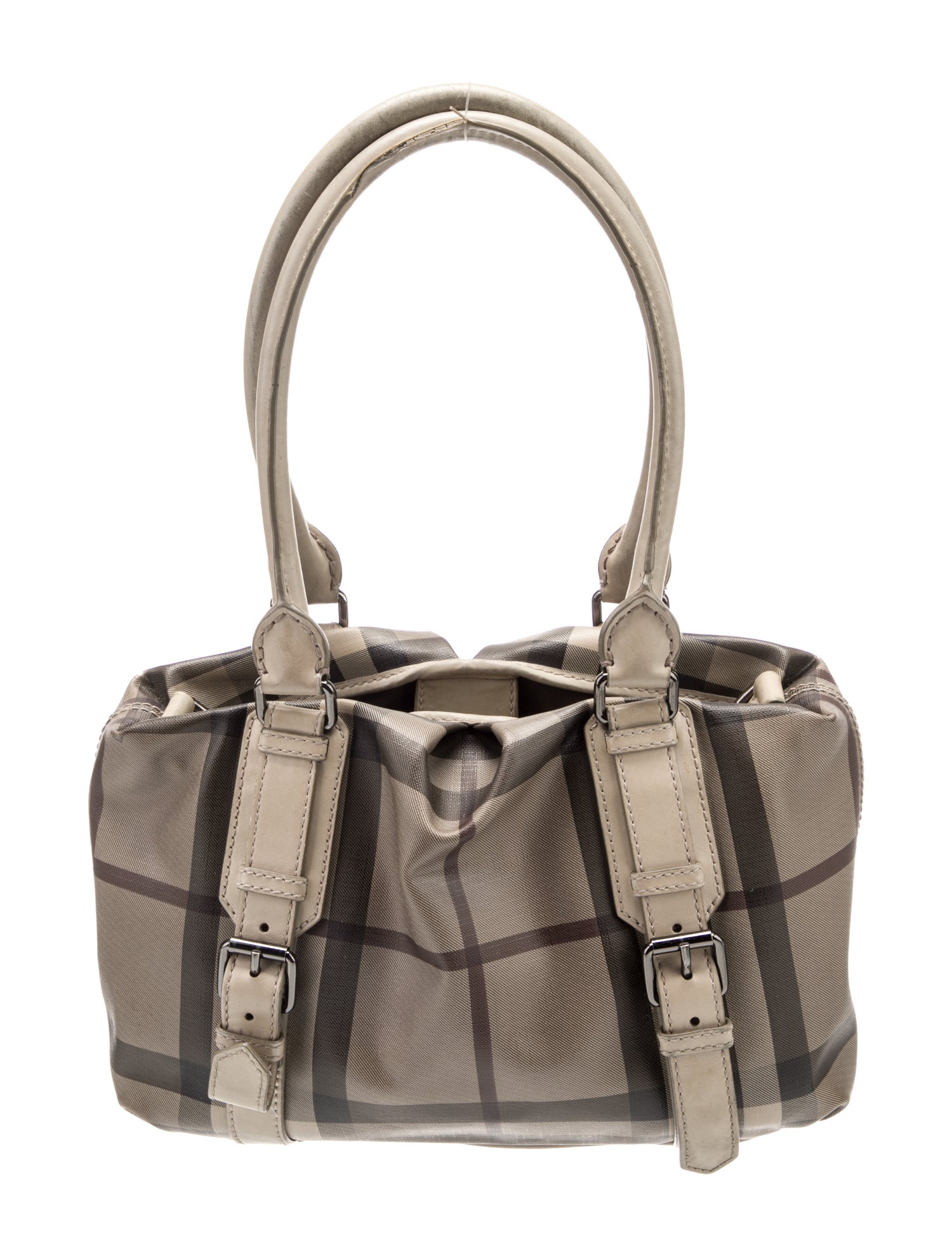 Burberry Smoked Check Shoulder Bag