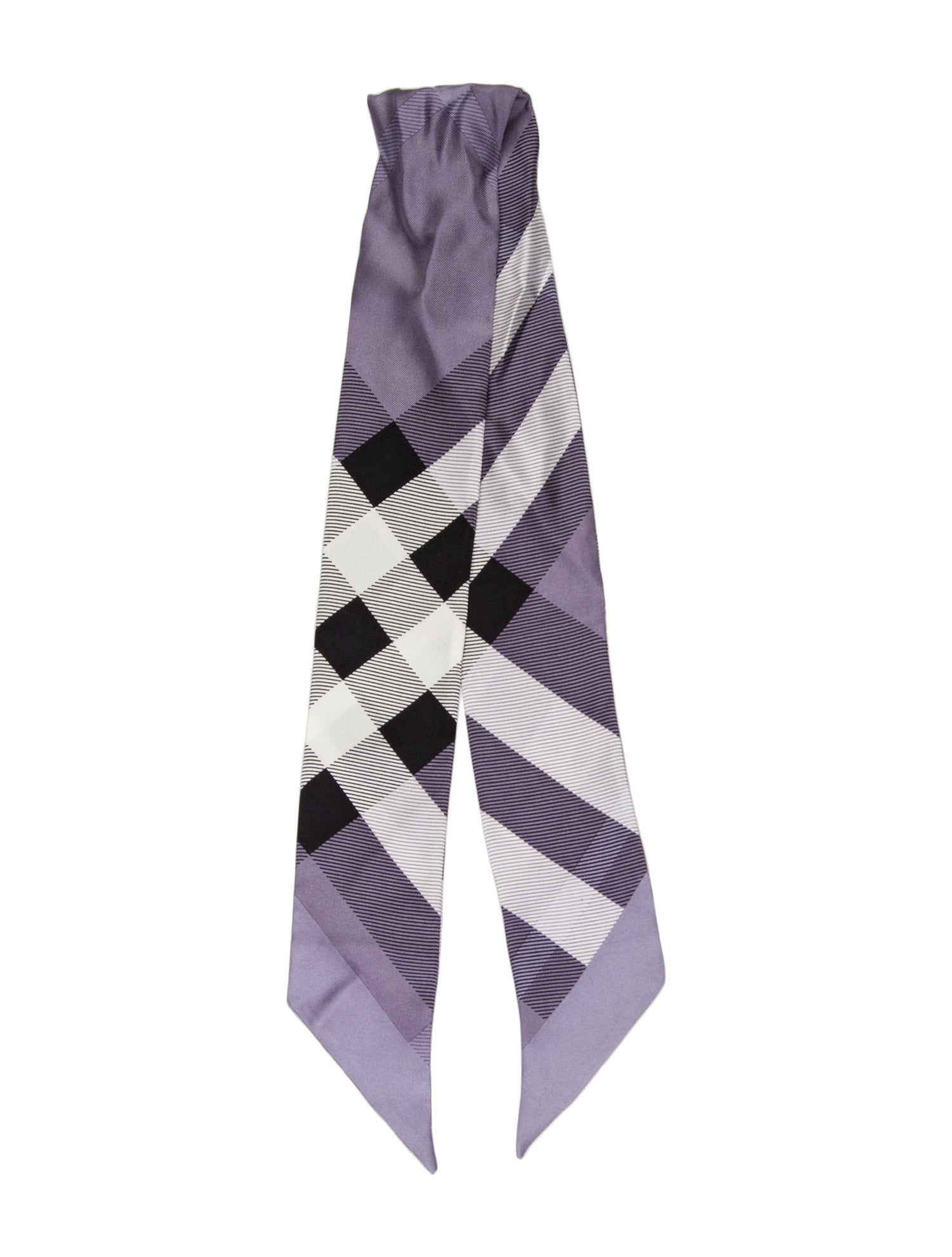 Burberry Silk Striped Scarf