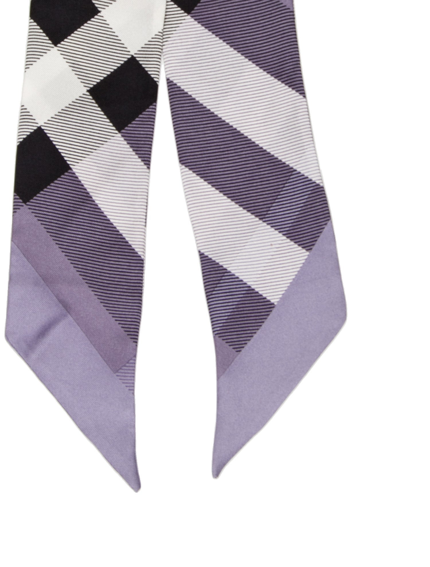 Burberry Silk Striped Scarf