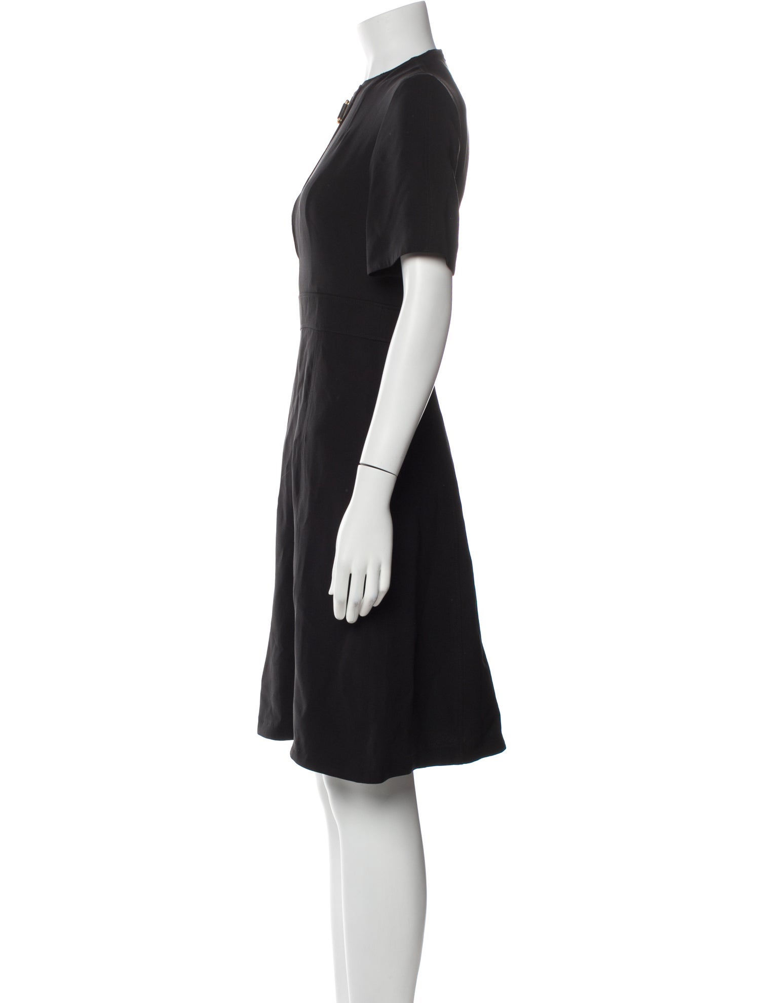 Burberry Silk Knee-Length Dress