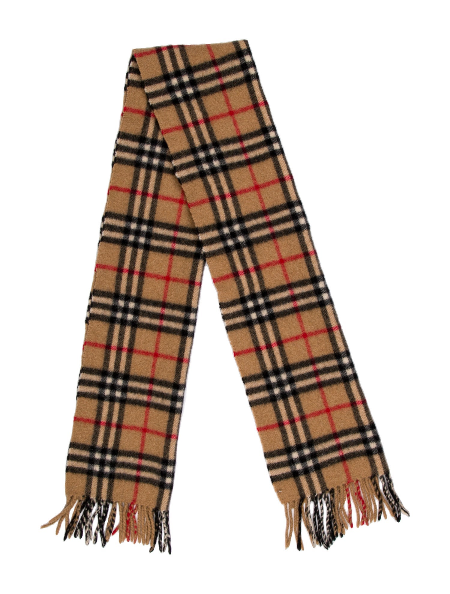 Burberry's Cashmere Vintage Check Scarf