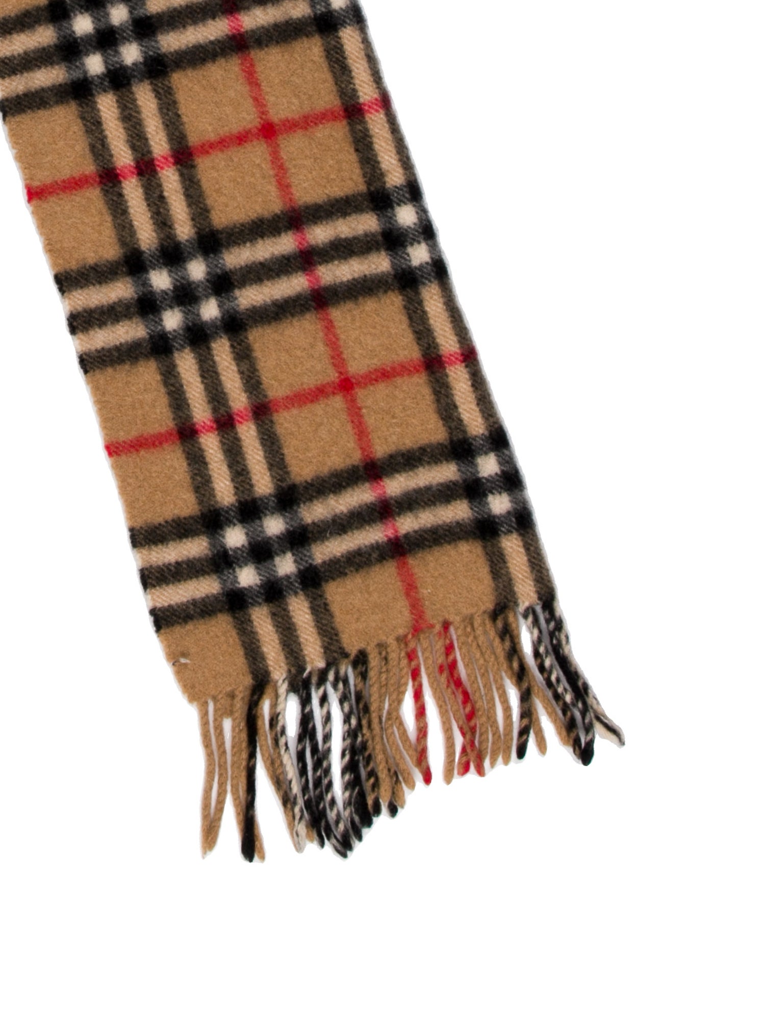 Burberry's Cashmere Vintage Check Scarf