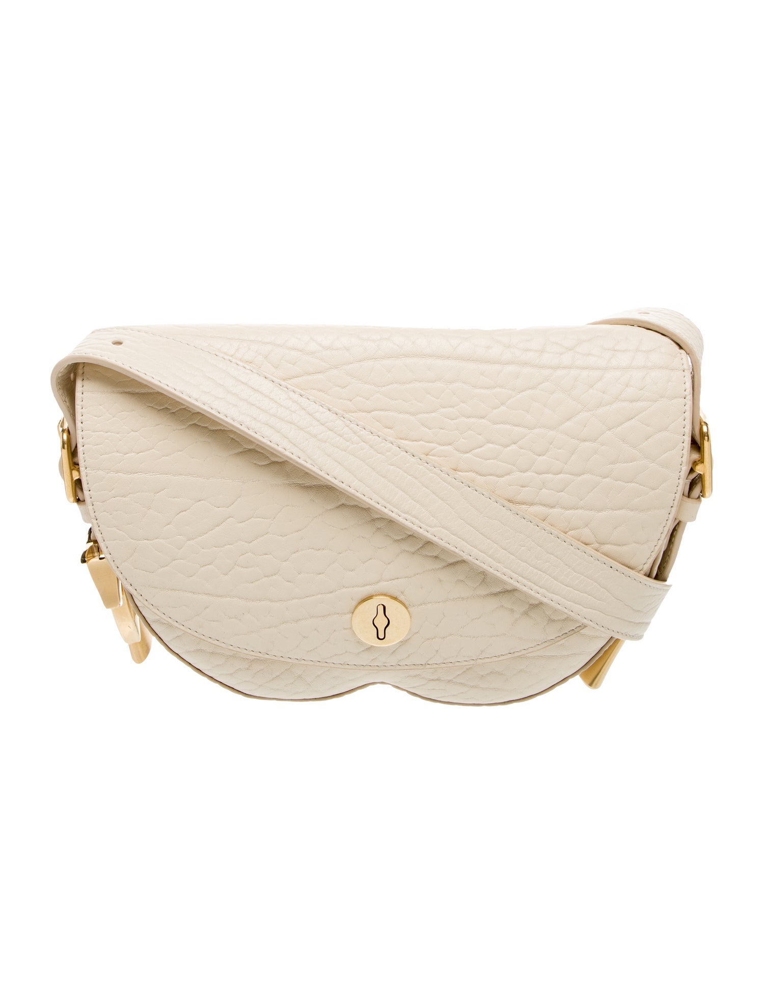 Burberry Leather Chess satchel