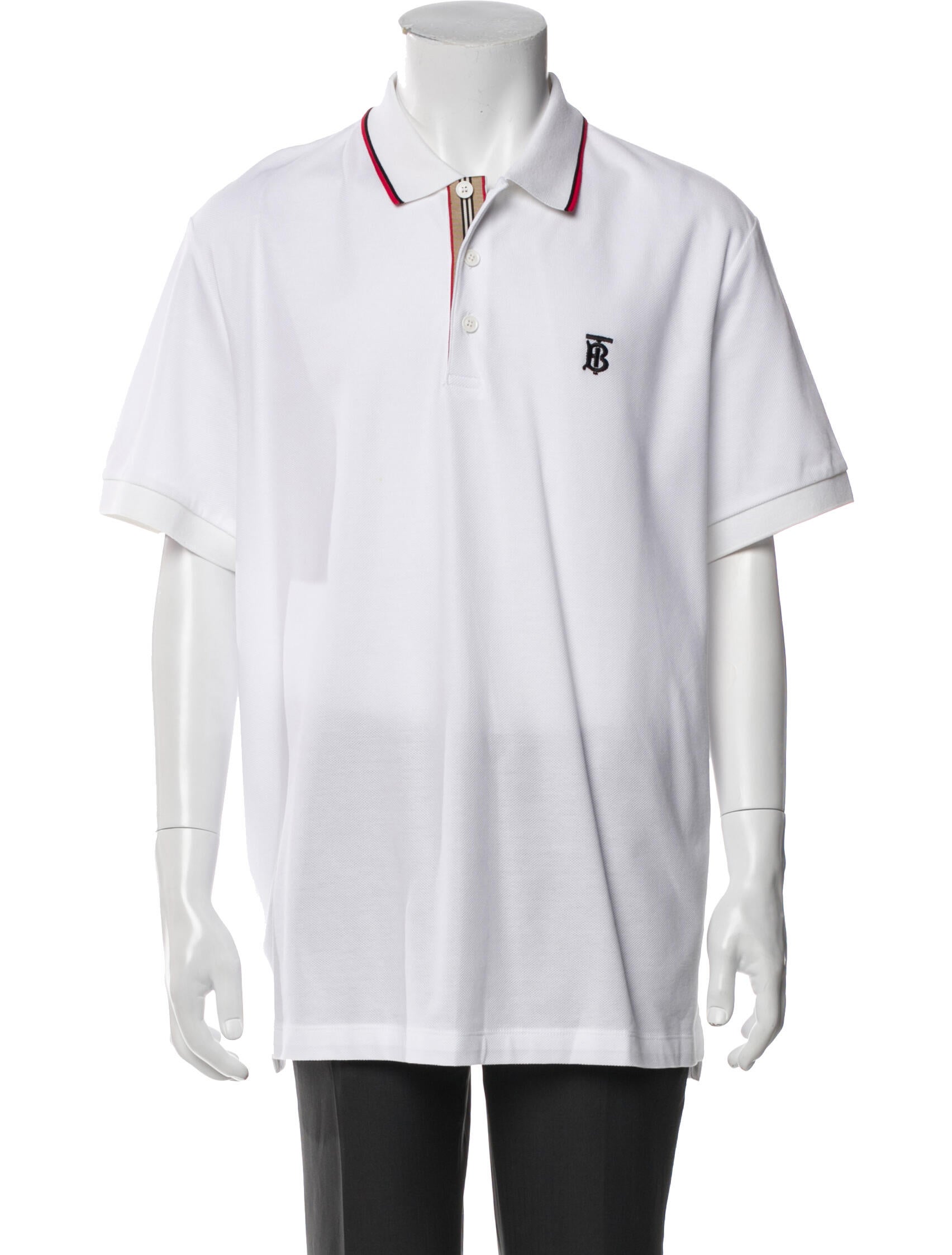 Burberry Collar Short Sleeve Polo Shirt