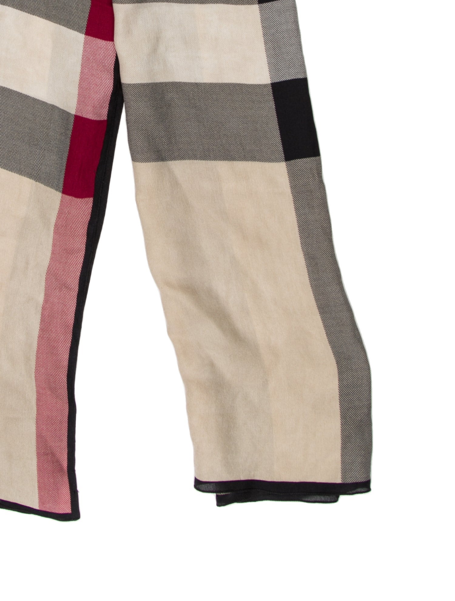 Burberry Silk Striped Scarf