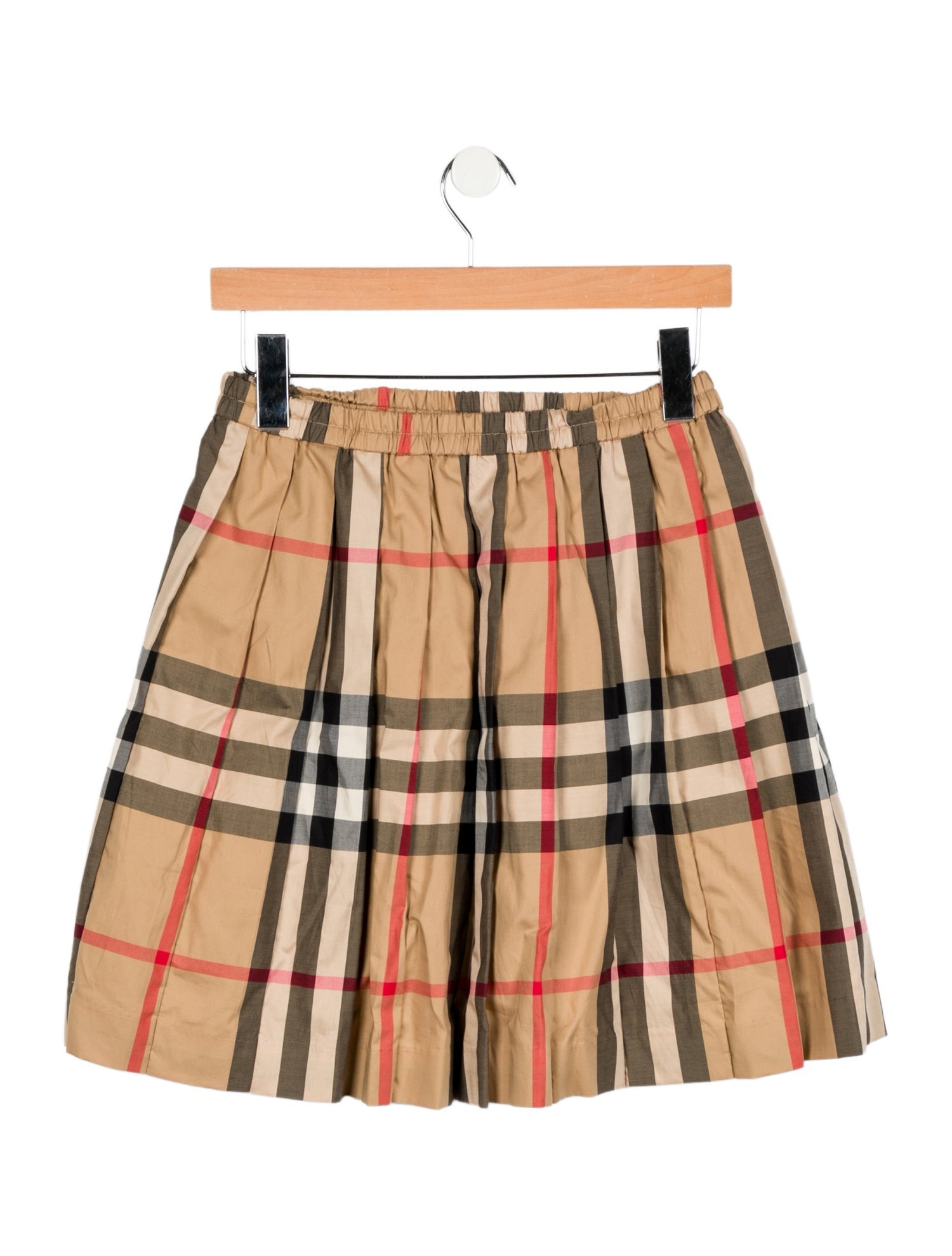 Burberry Girls' House Check Skirt