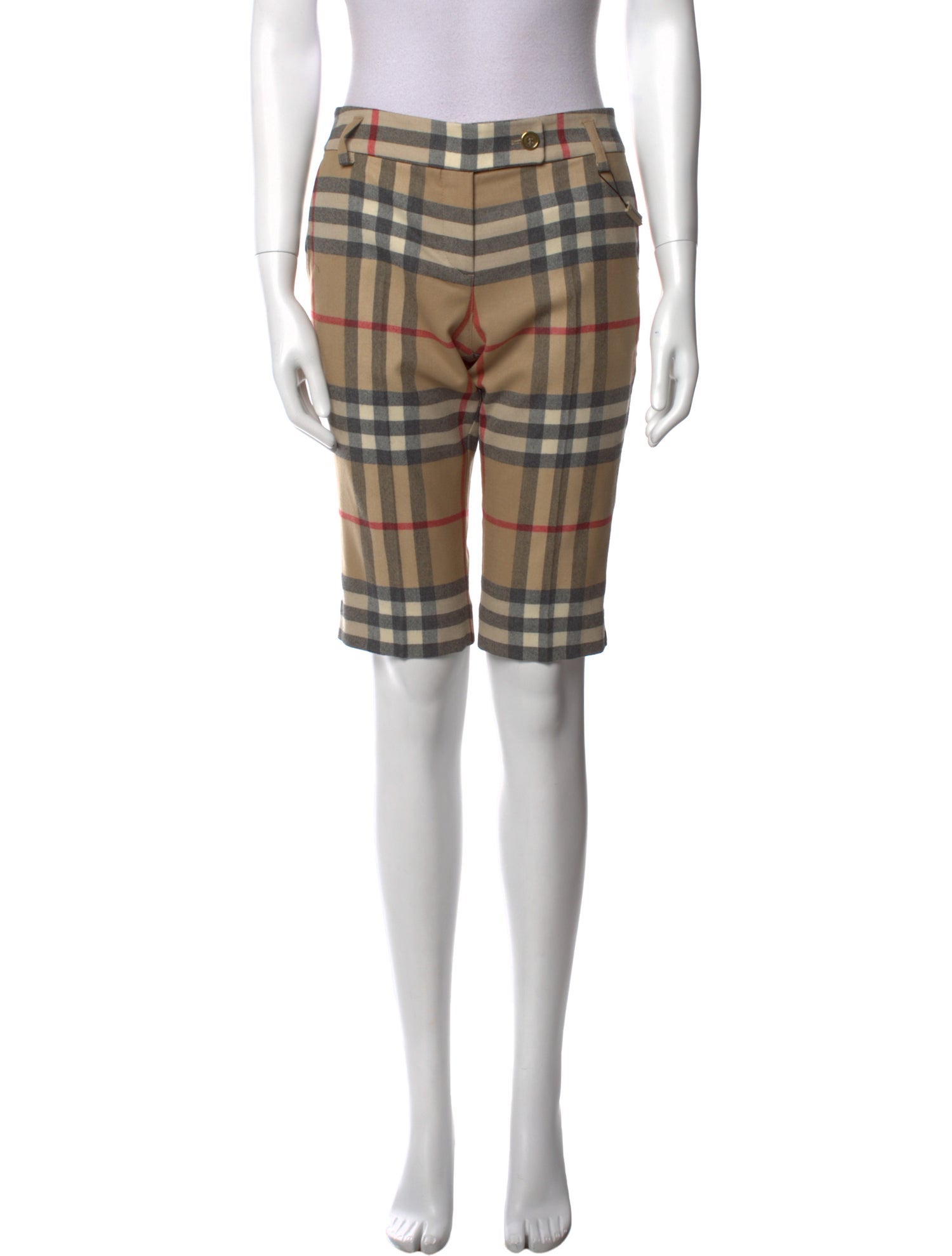 Burberry Wool Knee-Length Shorts w/ Tags