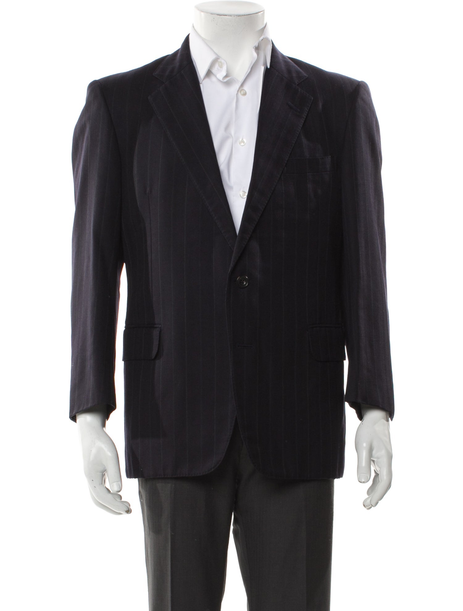 Burberry's Wool Striped Blazer