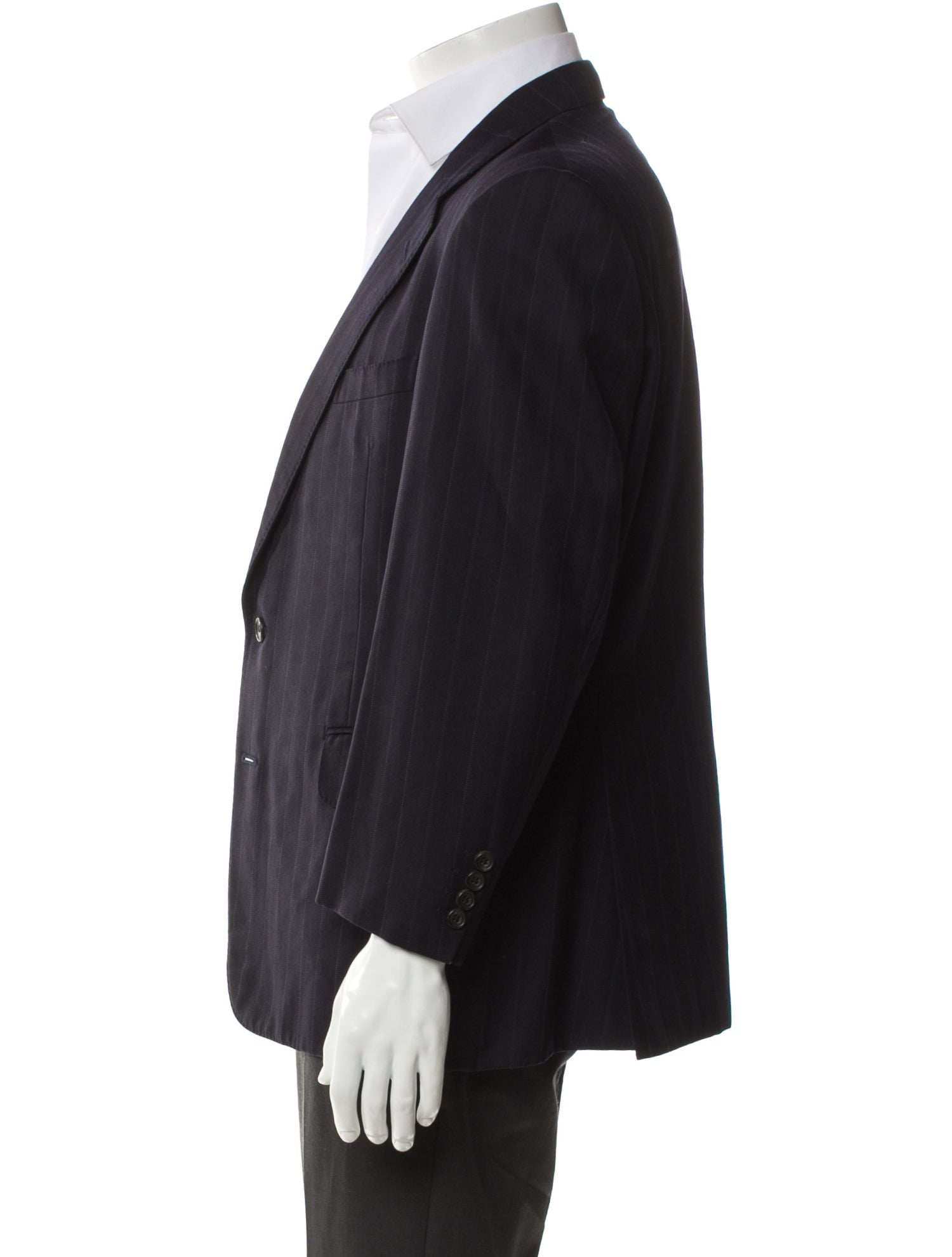 Burberry's Wool Striped Blazer