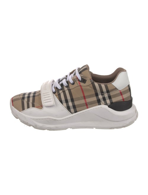 Burberry Canvas Printed Sneakers