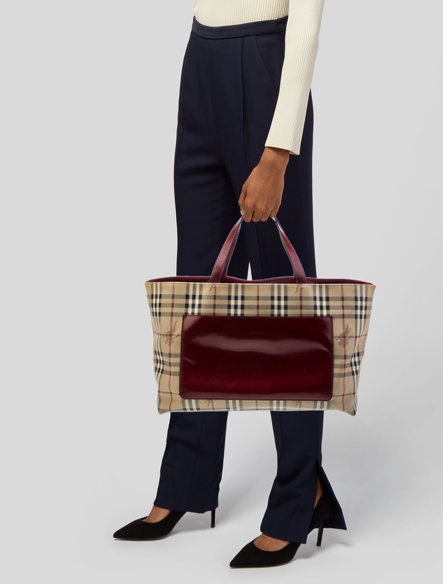 Burberry London Haymarket Check Tote