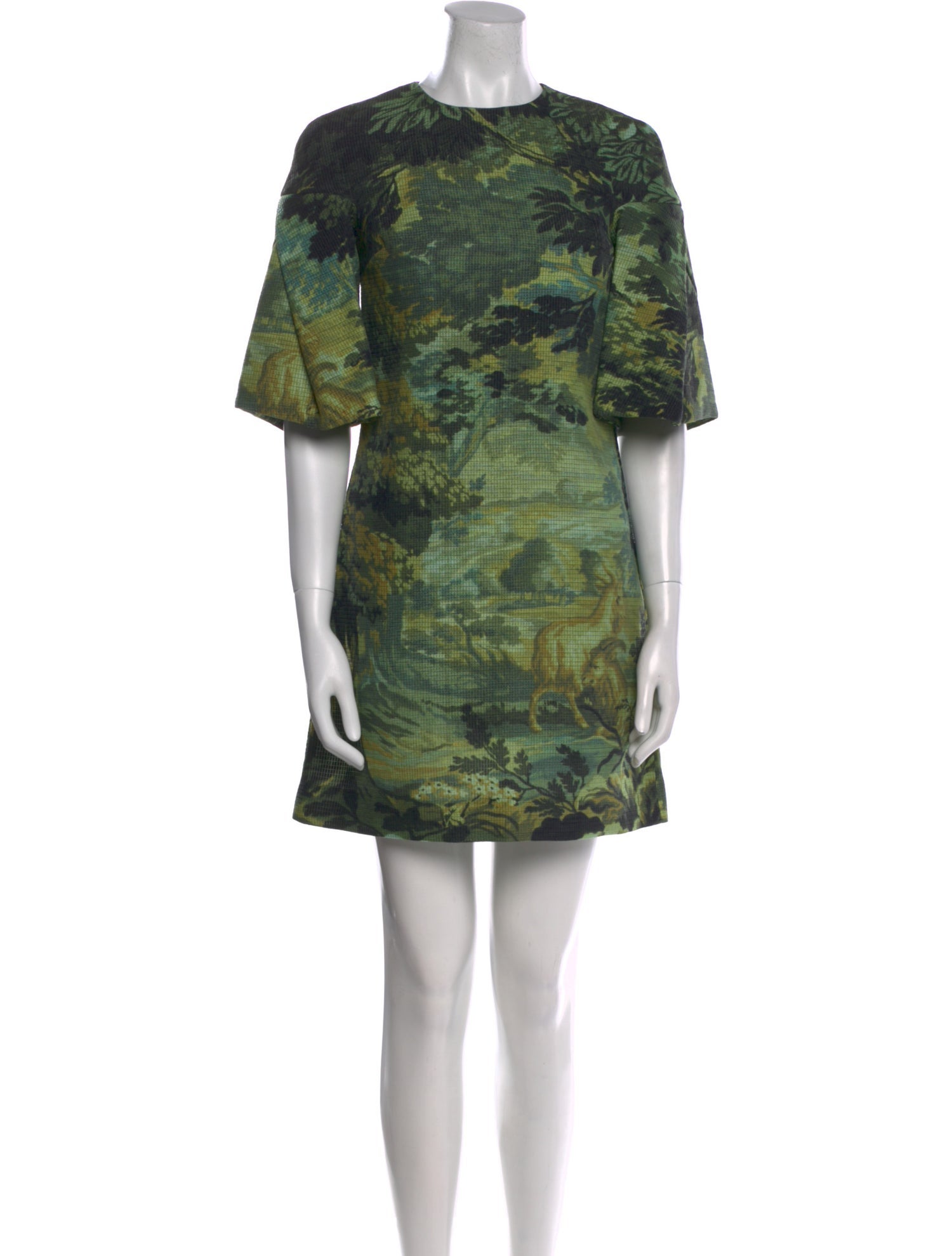 Burberry Printed Mini Dress