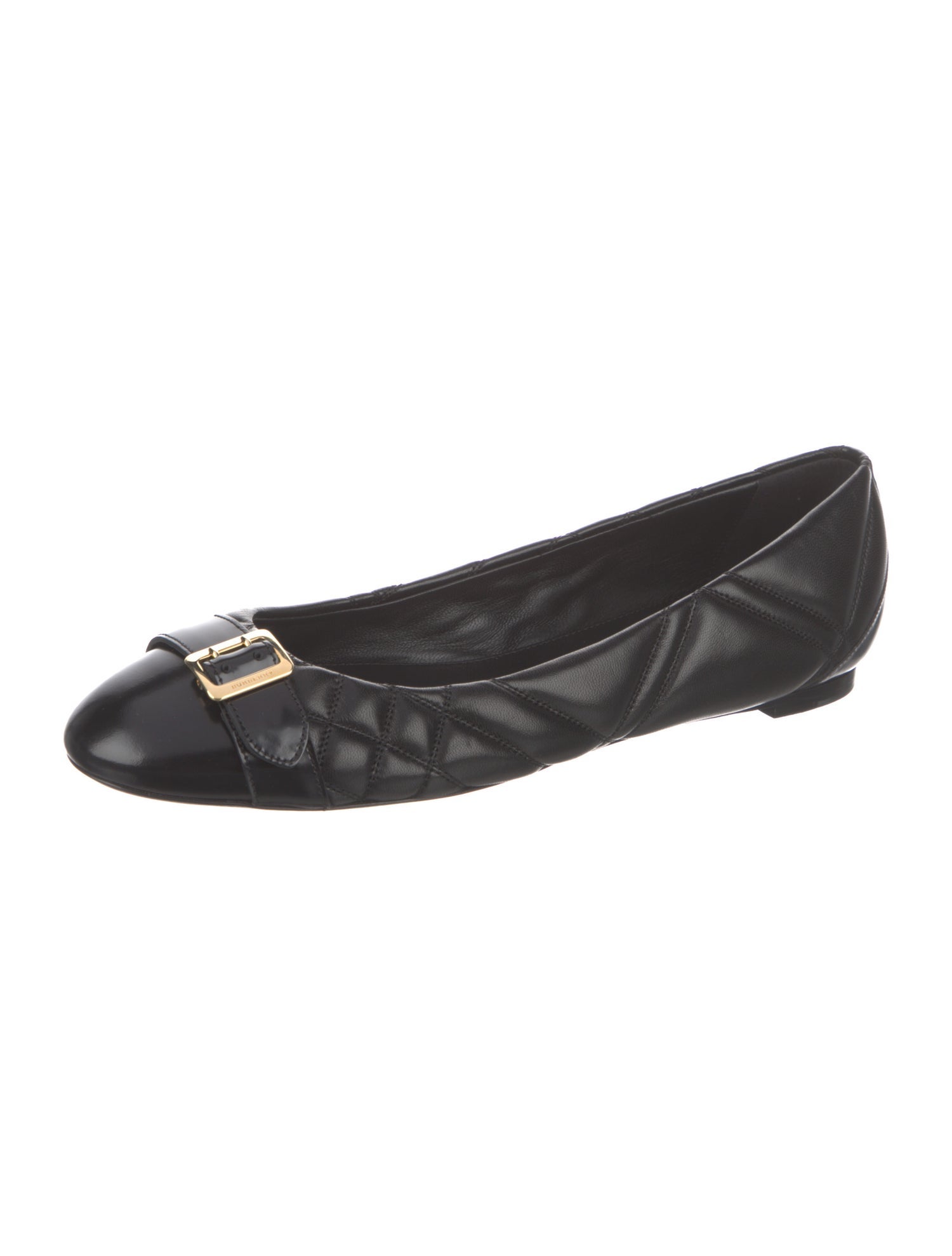 Burberry Leather Ballet Flats