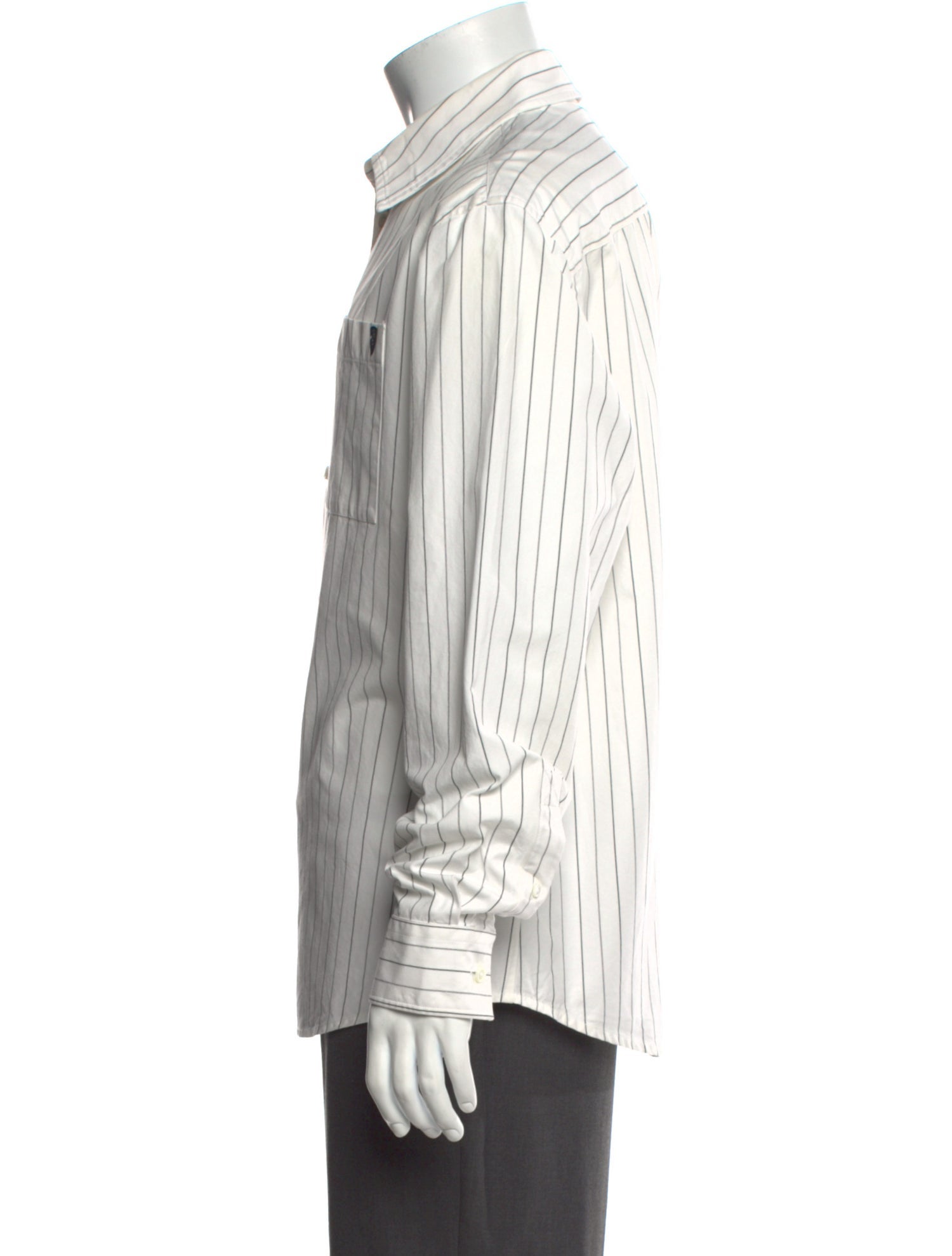 Burberry Striped Long Sleeve Shirt