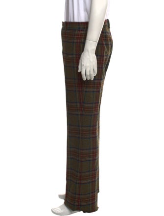 Burberry Prorsum Abstract Check Pants