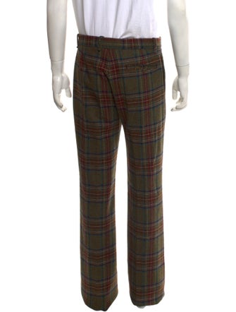 Burberry Prorsum Abstract Check Pants