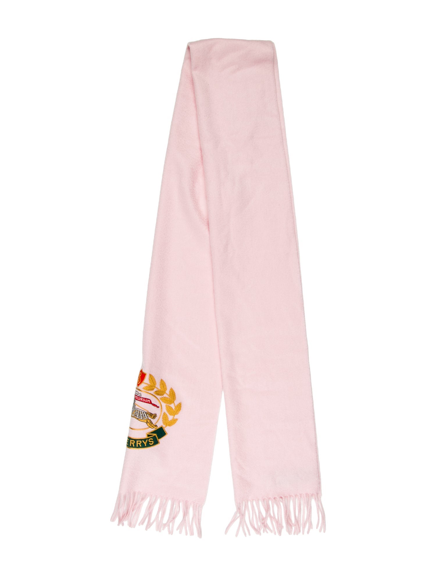 Burberry Cashmere Graphic Print Scarf