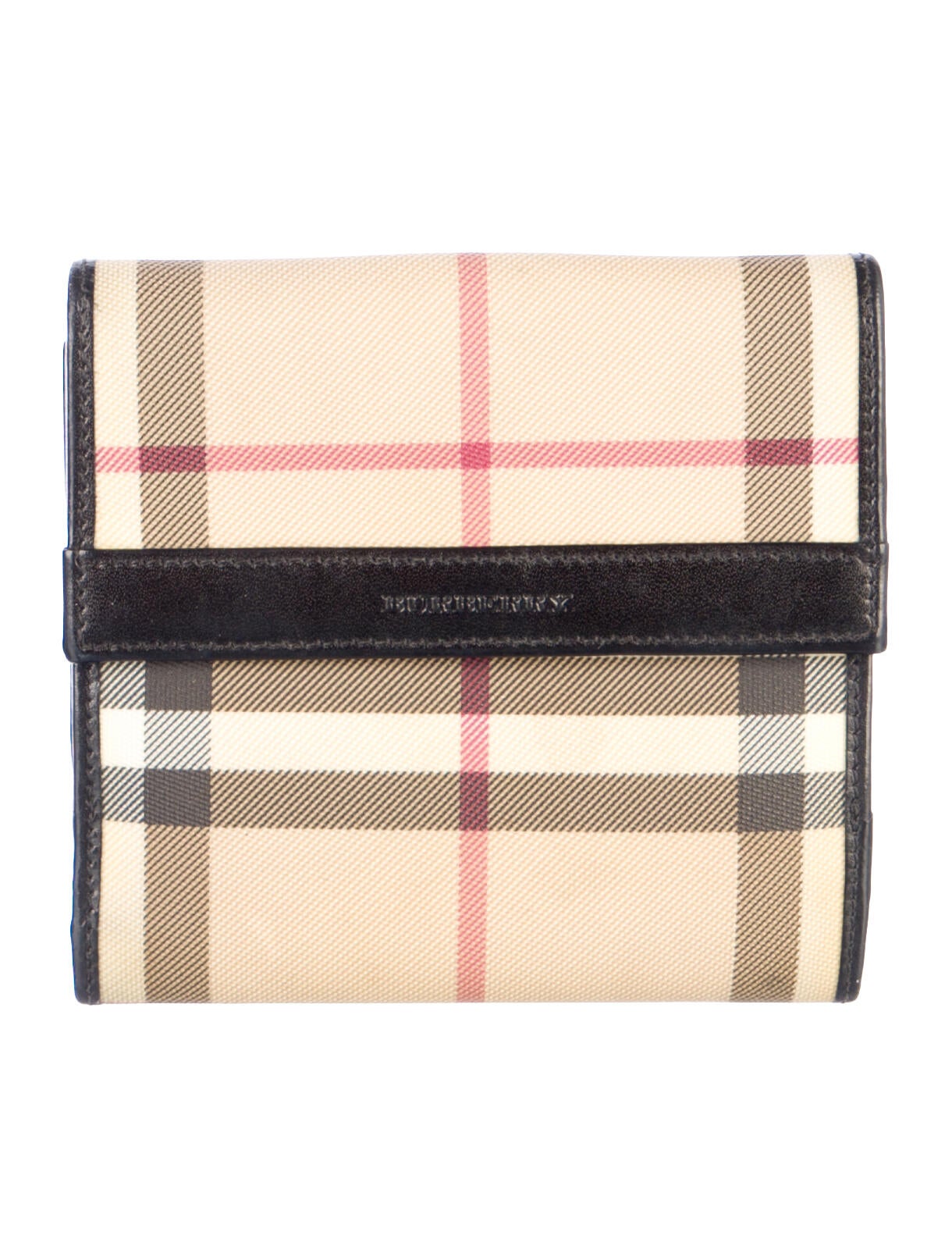 Burberry Nova Check Pattern Bifold Wallet